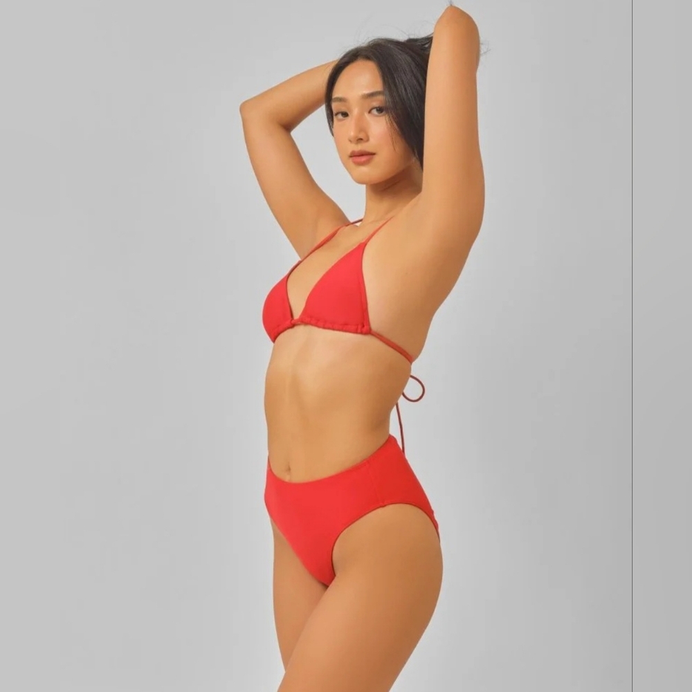 Blackbough High-Waisted Red Bikini Bottom